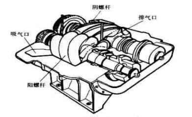 螺桿式空壓機(jī)轉(zhuǎn)子圖